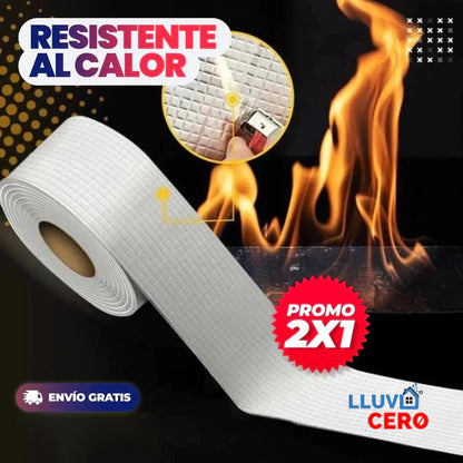 OFERTA 2X1! Cinta Selladora Impermeable 10 cm x 5 M | LLUVIA CERO®